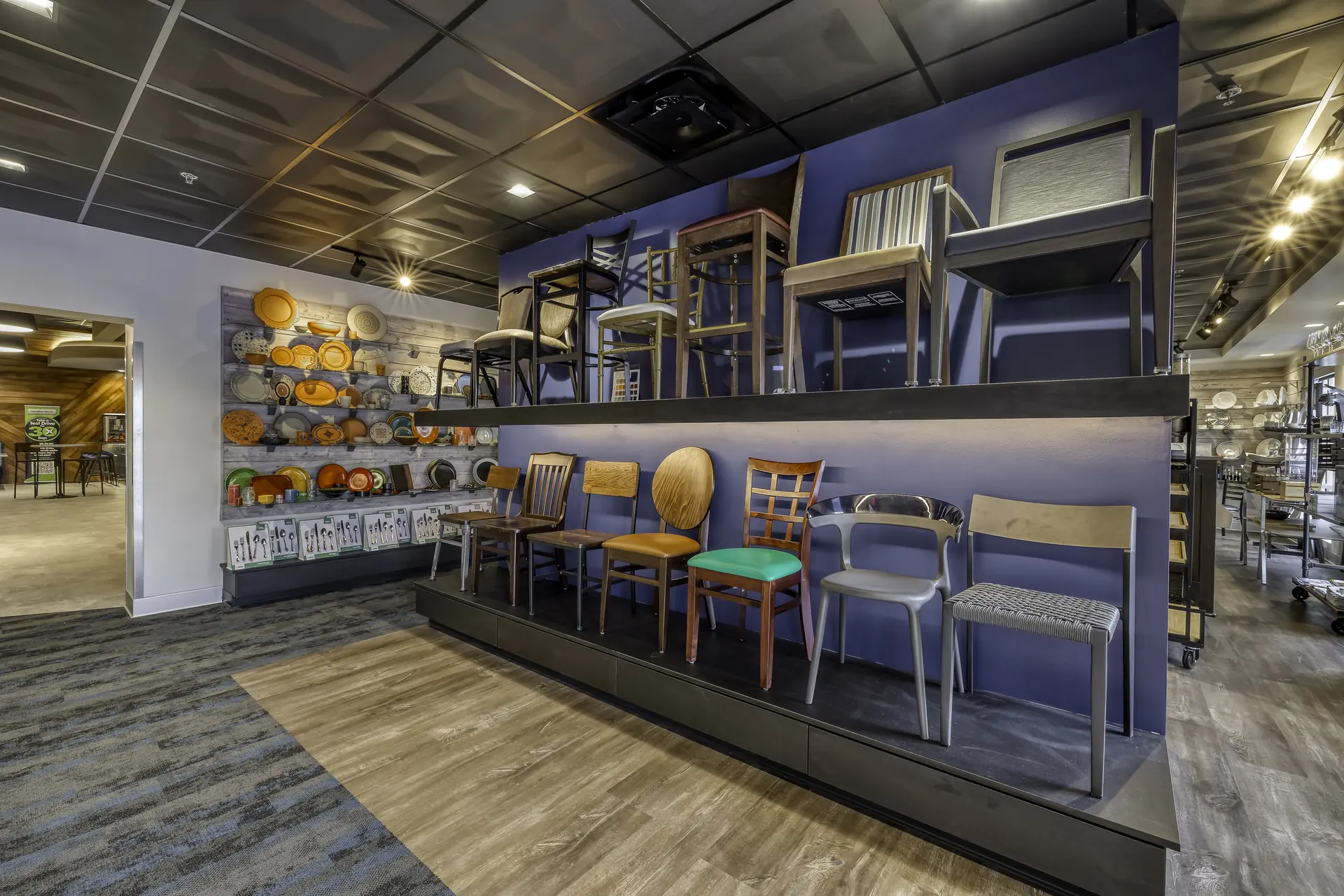 Furniture and design showroom