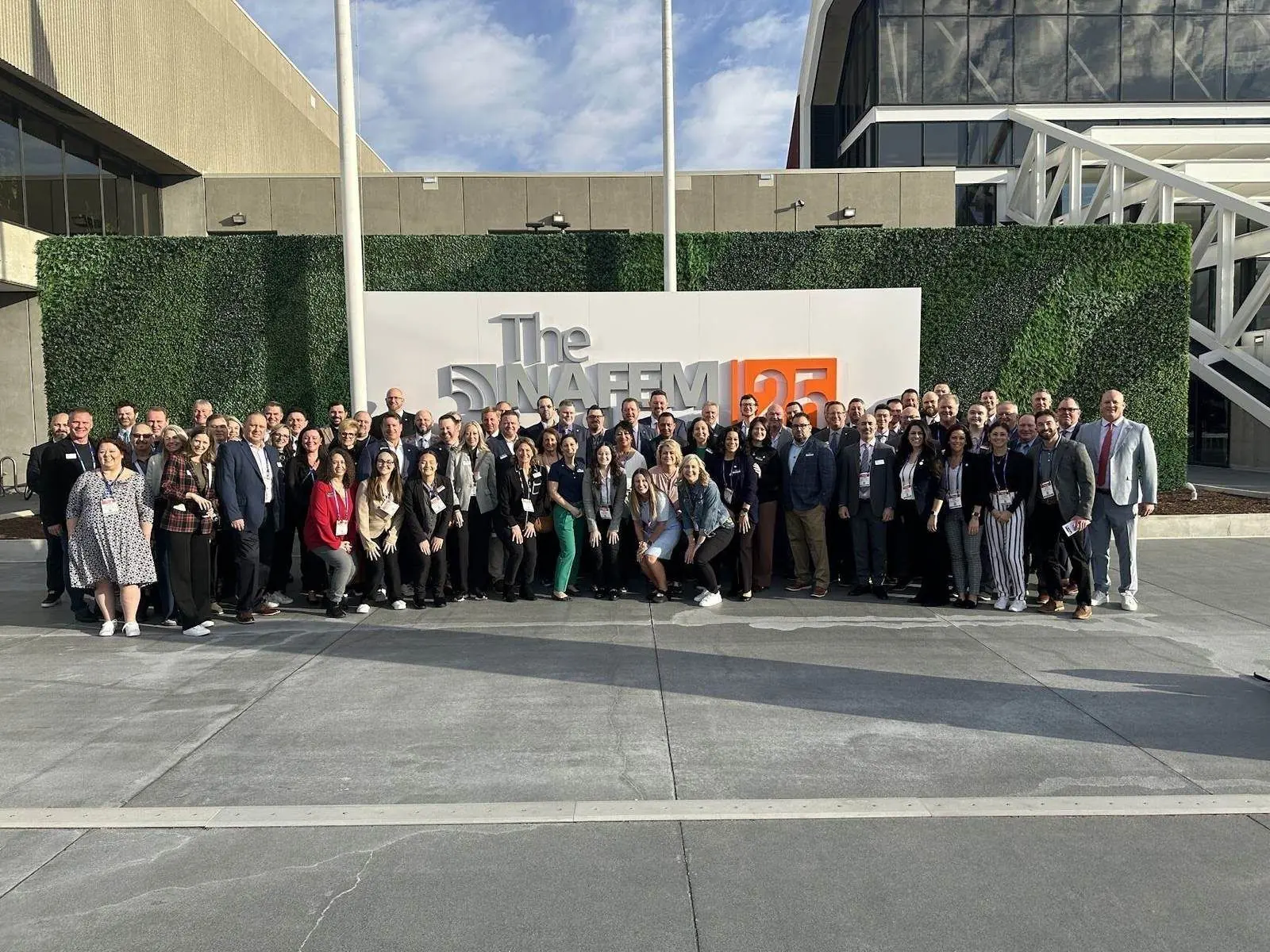 Paradigm member companies together at NAFEM 2025