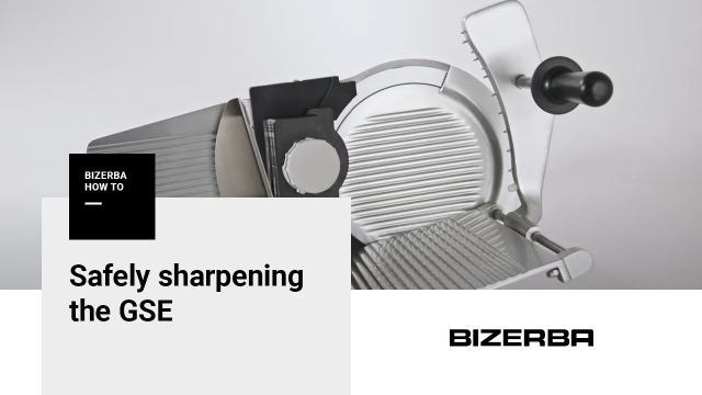 Bizerba How-To: GSE slicer - the way to a sharp cut