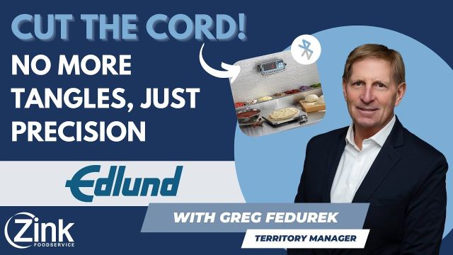 Streamlining Kitchen Workflows with Edlund's New Bluetooth 'Cut the Cord' Scale