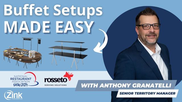 Revolutionize Your Buffet with the Rosseto Modulite Table System!