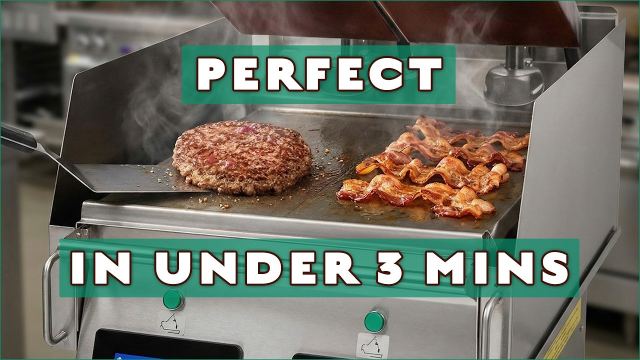 Perfect Bacon Burgers (from raw) In Under 3 Minutes