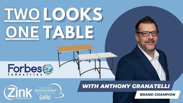Double the Style, Half the Hassle: Forbes EcoFlex Tables