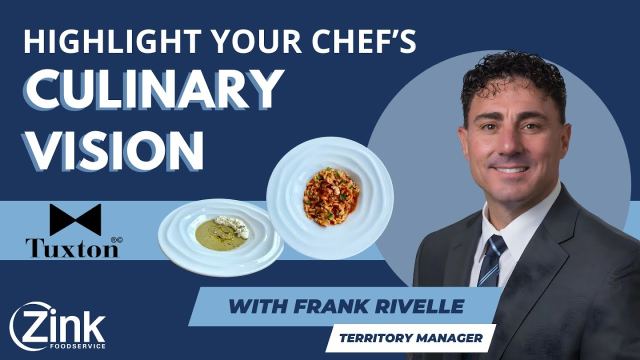 Showcase your Chef's Culinary Mastery: Tuxton's Sandbar Collection with Frank Rivelle