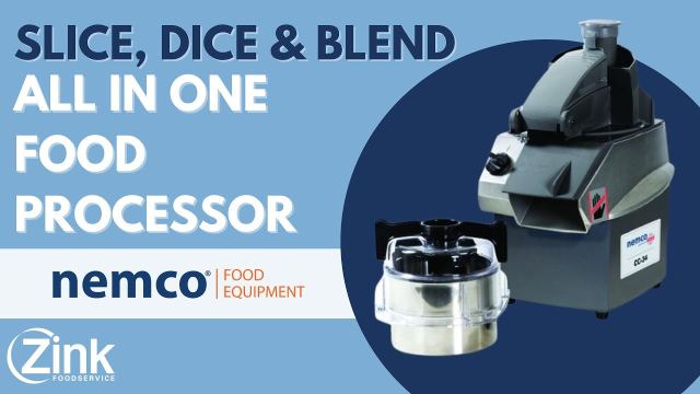 Meet the Nemco Combi Cutter CC34: The Ultimate All-in-One Food Processor