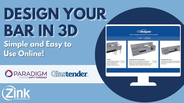 Design Your Dream Bar with Glastender's GT Designer - Real-Time 3D Configurations