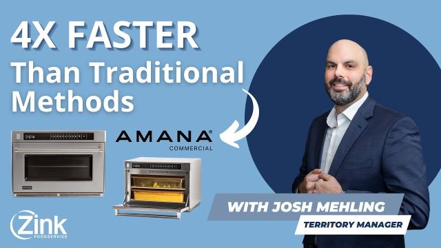 Introducing the quick and easy way to steam your food: The AMSO Steamer Oven from Amana