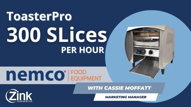 300 slices per hour with Nemco's ToasterPro
