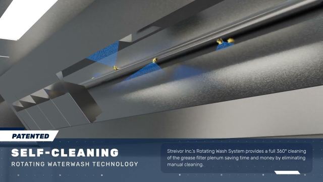 Rotating Self-Cleaning Water Wash Technology