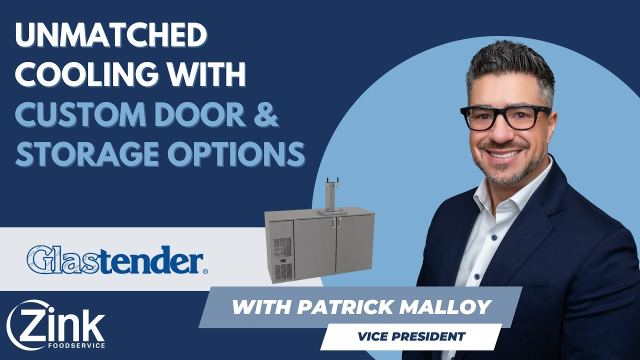 Discover the Versatility of Glastender's Side Service Coolers