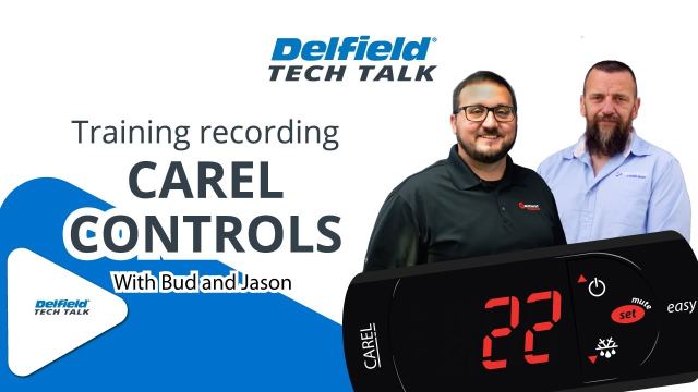 Delfield CAREL Control Training with Bud and Jason