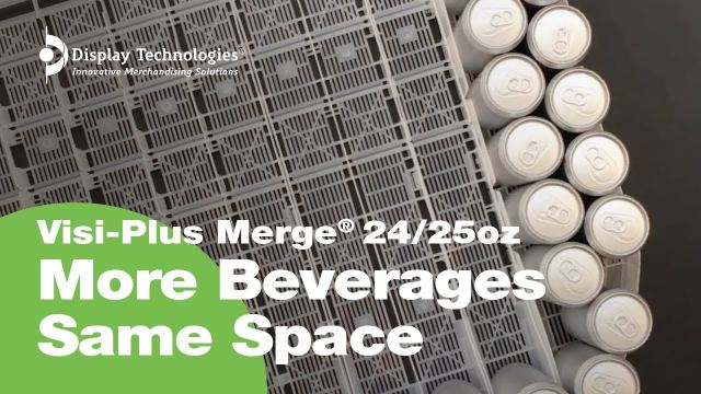 Visi-Plus Merge® - 24/25 oz Merchandising Solution