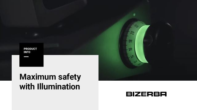 Slicer VSP with Illumination: For improved workplace safety